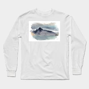 Walter Peak Watercolour Long Sleeve T-Shirt